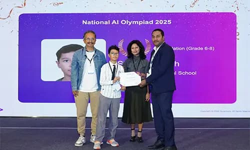 National AI Olympiad Foundation awards ceremony image 2